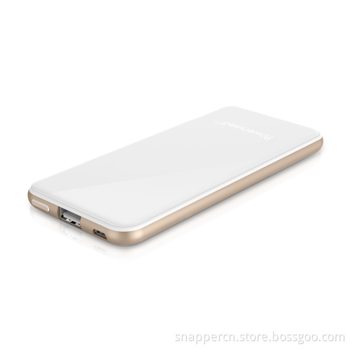 High capacity 8000mah power bank for mobile phone with LED light